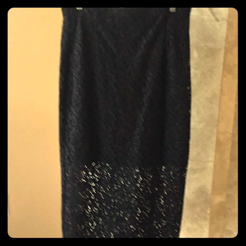 Zara Women Midi Lace Skirt